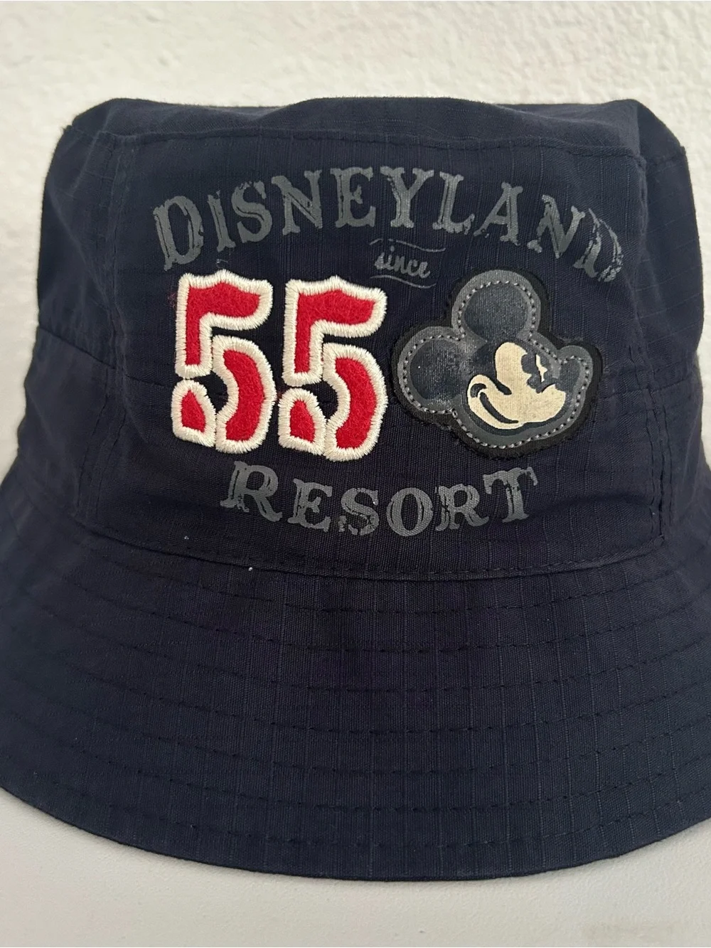 Disney Parks Authentic Disneyland Resort 55 Mickey Youth Navy Bucket Hat